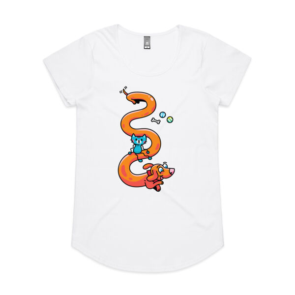 Stretch Puppy - AS Colour - Women's 'Mali' Scoop Tee Thumbnail