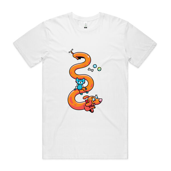 Stretch Puppy - AS Colour - Organic Staple Tee Thumbnail