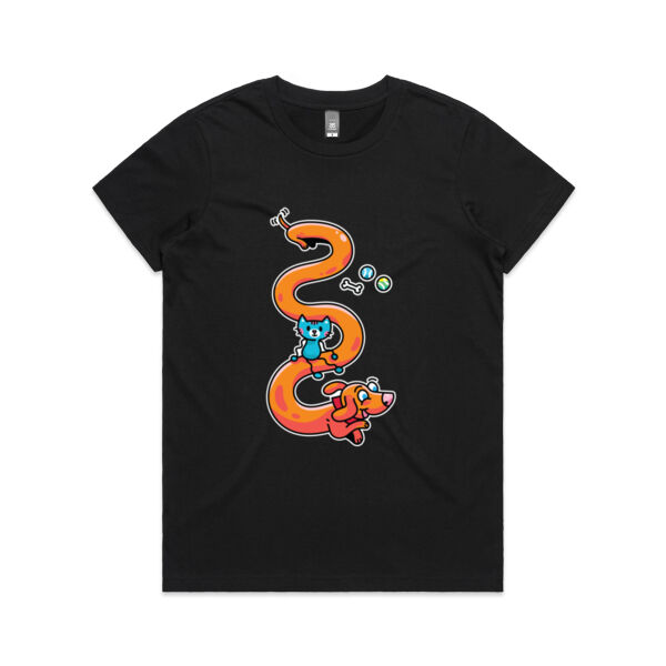 Stretch Puppy - AS Colour - Women's Maple Tee Thumbnail