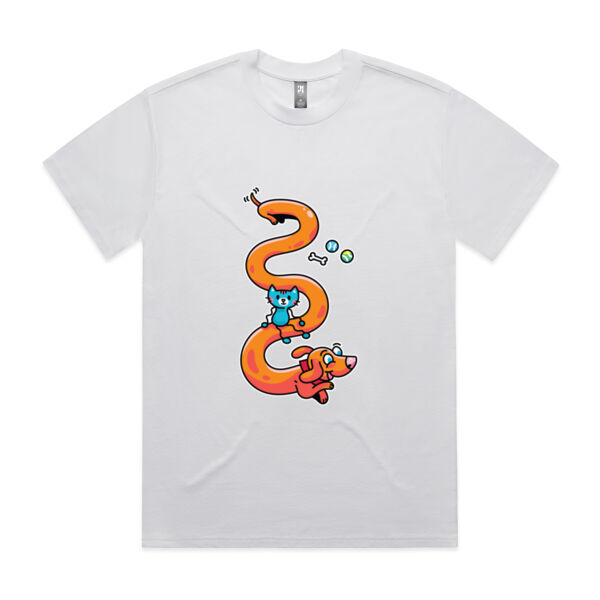 Stretch Puppy - AS Colour - Men's Heavy Tee Thumbnail