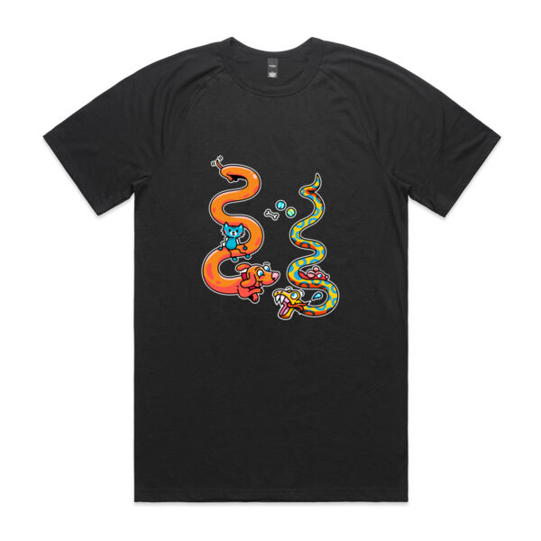 Stretch & Slither - AS Colour - Staple Active Blend Tee Thumbnail