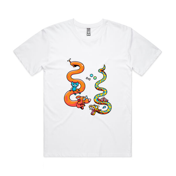 Stretch & Slither - AS Colour - Mens Staple Minus Tee  Thumbnail
