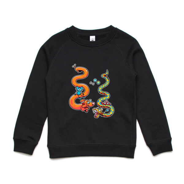 Stretch & Slither - AS Colour - Youth Supply Crew Sweatshirt Thumbnail