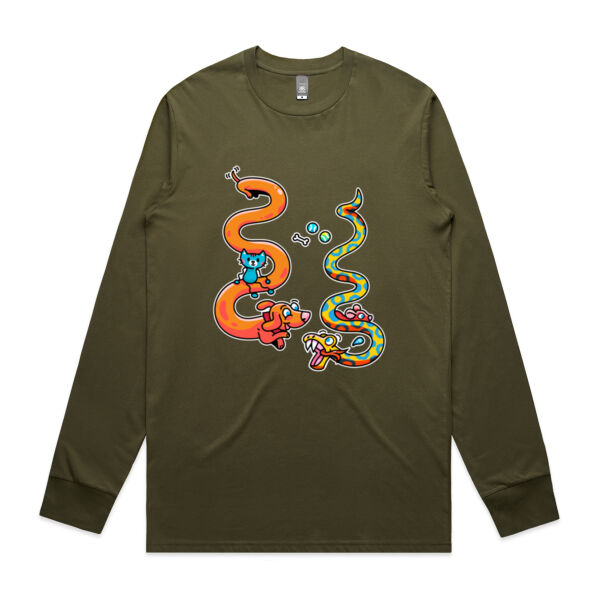 Stretch & Slither - AS Colour -  Men's Staple L/S Tee  Thumbnail
