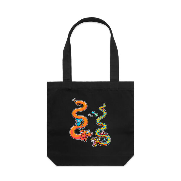 Stretch & Slither - AS Colour - Canvas Tote 'Carrie' Bag  Thumbnail