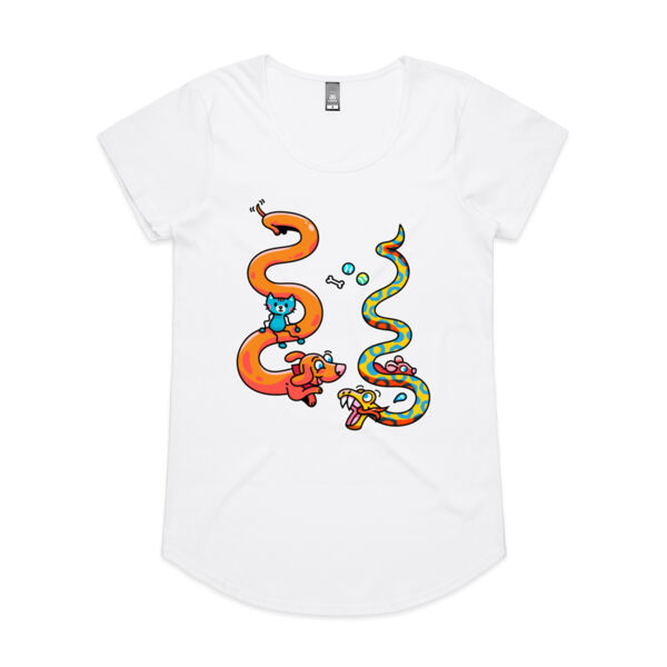 Stretch & Slither - AS Colour - Women's 'Mali' Scoop Tee Thumbnail