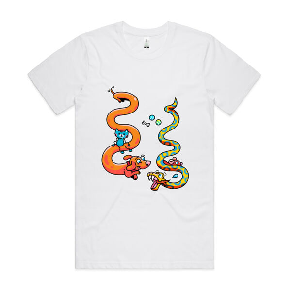 Stretch & Slither - AS Colour - Organic Cotton Unisex Tee Thumbnail