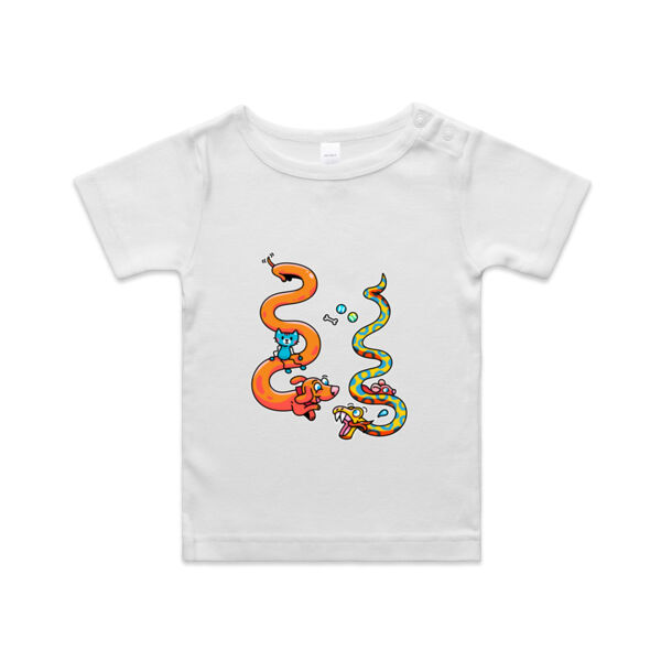 Stretch & Slither - AS Colour - Infant Wee Tee Thumbnail