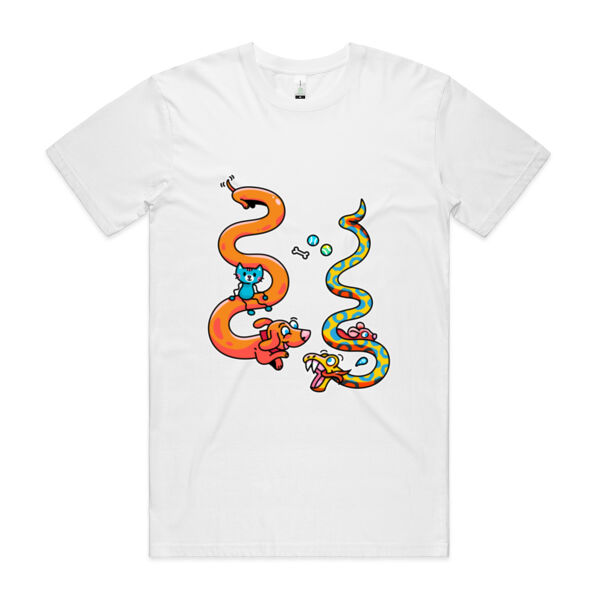 Stretch & Slither - AS Colour - Organic Staple Tee Thumbnail