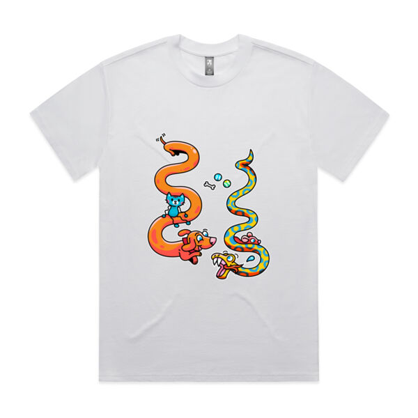 Stretch & Slither - AS Colour - Men's Heavy Tee Thumbnail