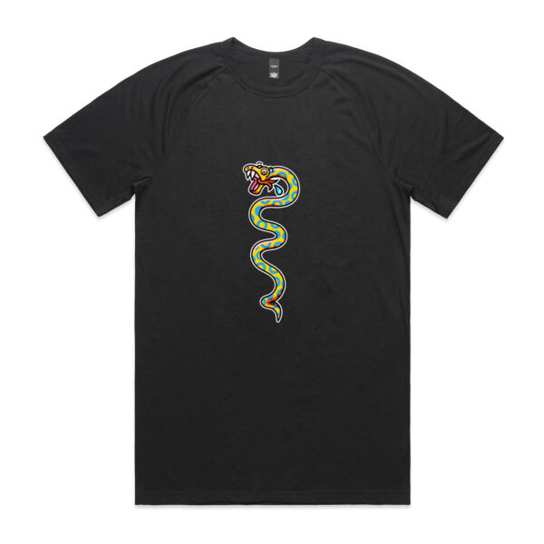 Slippery Snake V1 - AS Colour - Staple Active Blend Tee Thumbnail