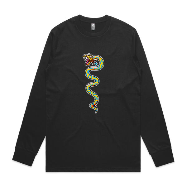Slippery Snake V1 - AS Colour - Classic L/S Tee Thumbnail