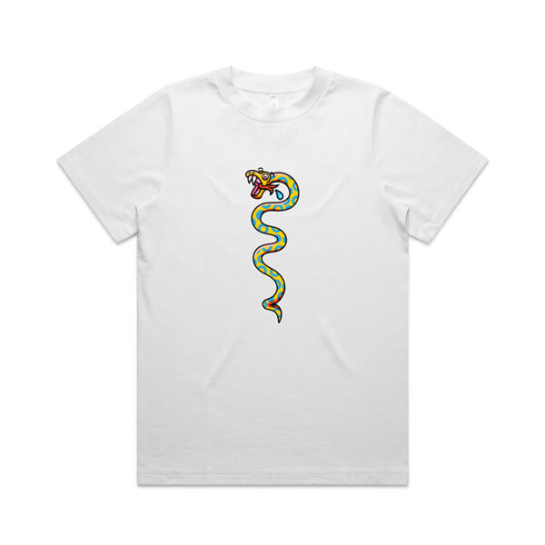 Slippery Snake V1 - AS Colour - Women's Heavy Tee Thumbnail