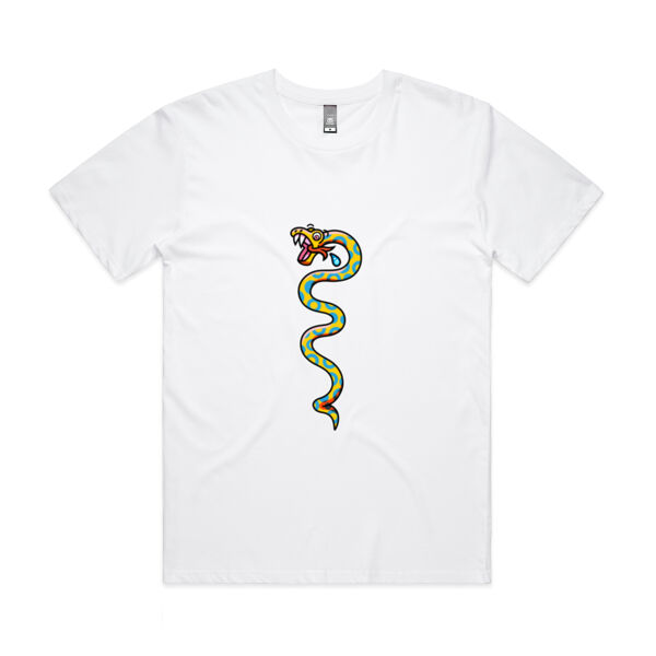 Slippery Snake V1 - AS Colour - Mens Staple Minus Tee  Thumbnail