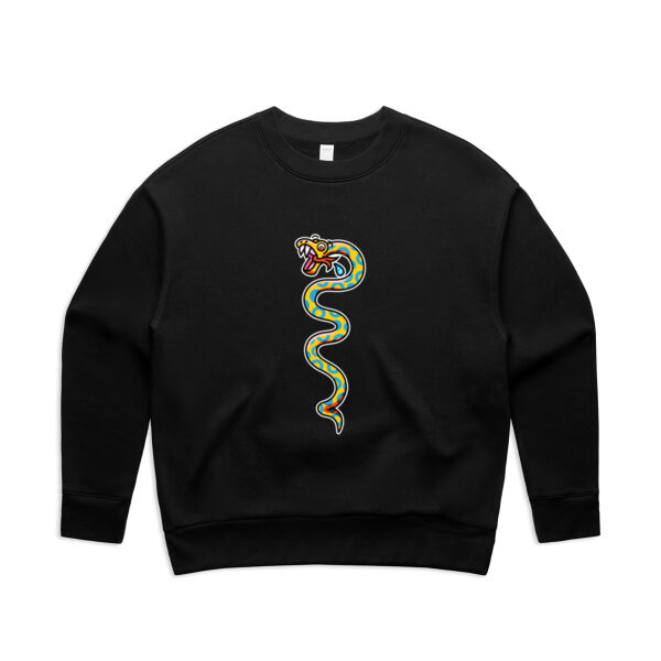 Slippery Snake V1 - AS Colour - Women's Relax Crew Thumbnail