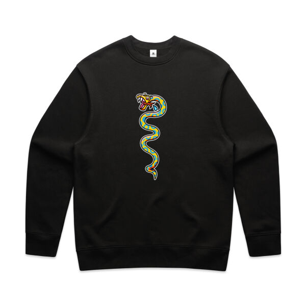 Slippery Snake V1 - AS Colour - Men's Relax Crew Thumbnail