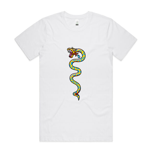Slippery Snake V1 - AS Colour - Organic Cotton Unisex Tee Thumbnail
