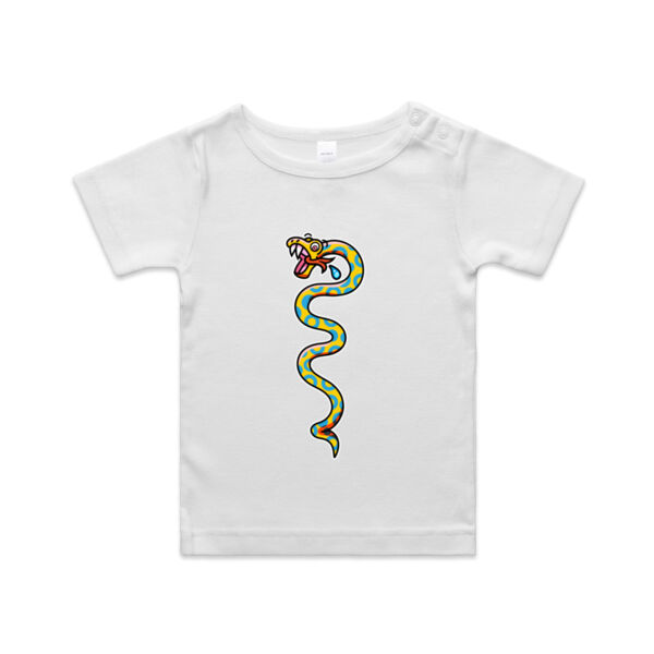 Slippery Snake V1 - AS Colour - Infant Wee Tee Thumbnail