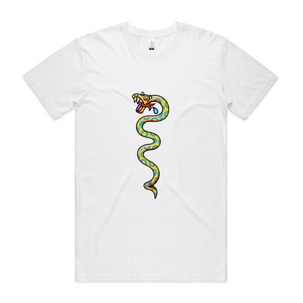 Slippery Snake V1 - AS Colour - Organic Staple Tee Thumbnail