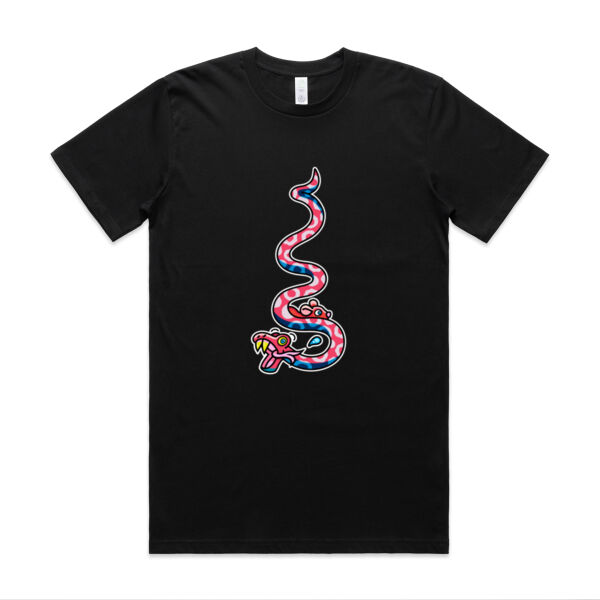 Slippery Snake V2 - AS Colour - Classic Organic Tee Thumbnail