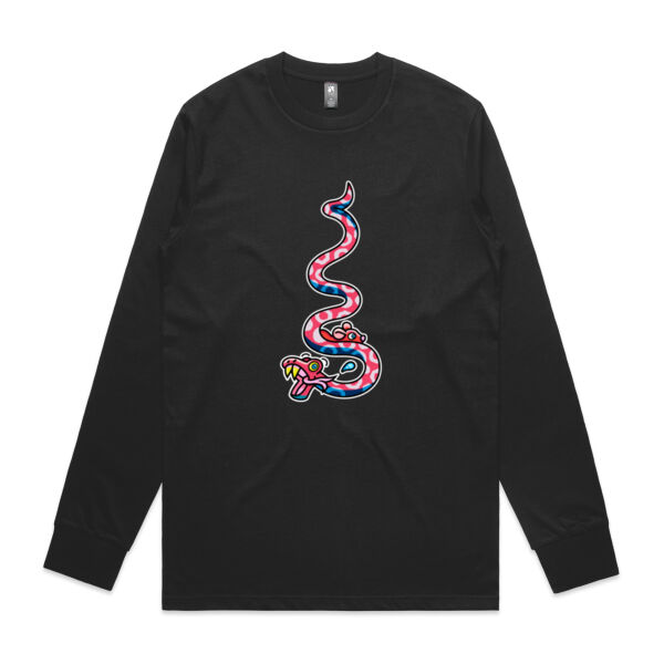 Slippery Snake V2 - AS Colour - Classic L/S Tee Thumbnail