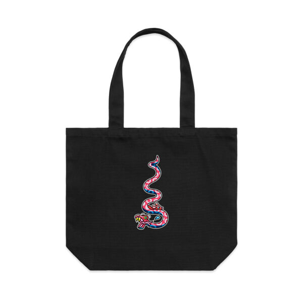 Slippery Snake V2 - AS Colour Shoulder Tote Bag Thumbnail