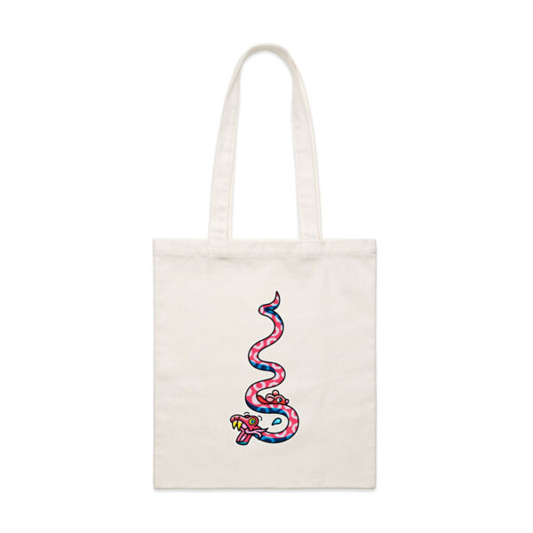 Slippery Snake V2 - AS Colour - Parcel Tote (Smallest) Thumbnail