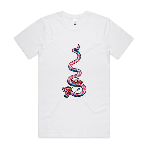 Slippery Snake V2 - AS Colour - Organic Cotton Unisex Tee Thumbnail