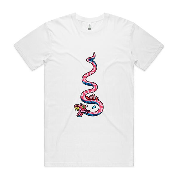 Slippery Snake V2 - AS Colour - Organic Staple Tee Thumbnail