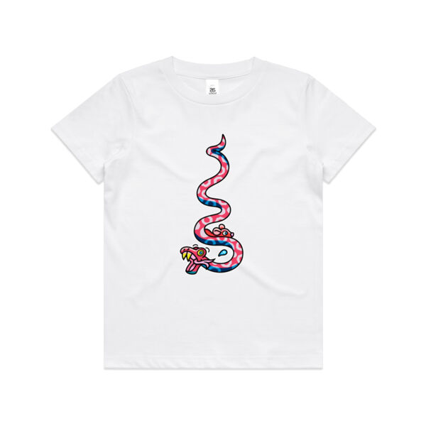 Slippery Snake V2 - AS Colour - Kids Youth Tee Thumbnail