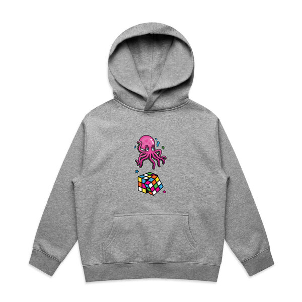 Octo Cube - Pink - AS Colour - Youth Relax Hood Thumbnail