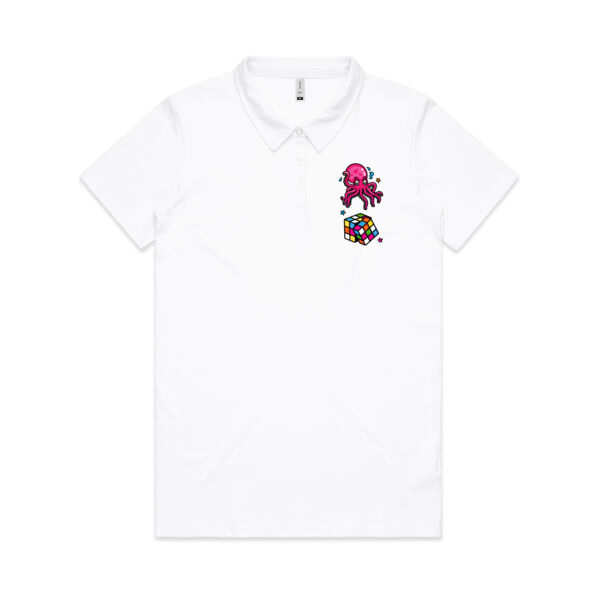 Octo Cube - AS Colour - Amy Womens Polo Shirt Thumbnail