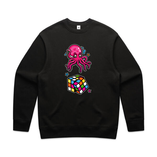 Octo Cube - AS Colour - Men's Relax Crew Thumbnail