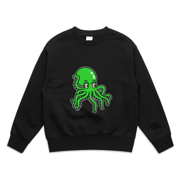 Octo in Green - AS Colour - Kids Relax Crew Thumbnail