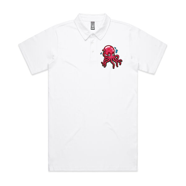 Octo in Red - AS Colour - Chad Polo Shirt Thumbnail