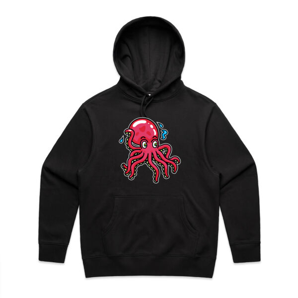 Octo in Red - AS Colour - Men's Heavy Hood Thumbnail