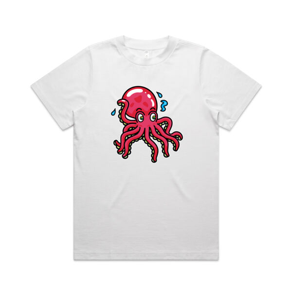 Octo in Red - AS Colour - Women's Heavy Tee Thumbnail