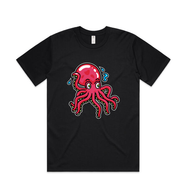 Octo in Red - AS Colour - Mens Classic Minus Tee Thumbnail