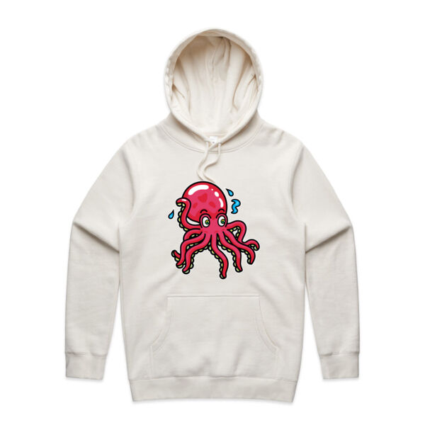 Octo in Red - AS Colour - Organic Stencil Hood Thumbnail