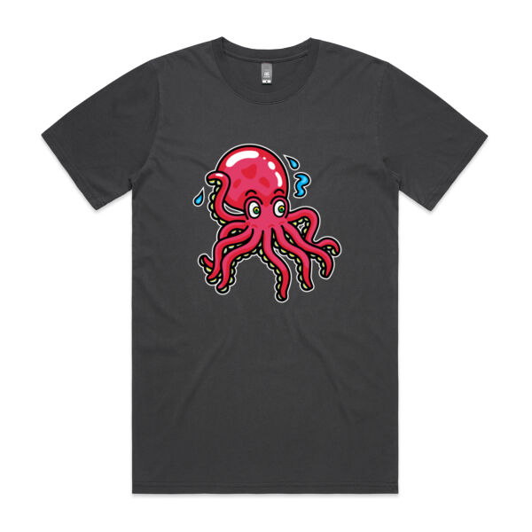 Octo in Red - AS Colour - Faded Tee Thumbnail