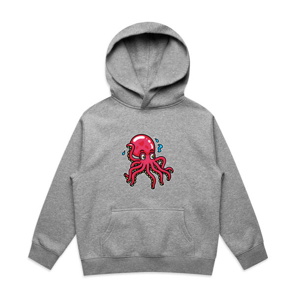 Octo in Red - AS Colour - Youth Relax Hood Thumbnail