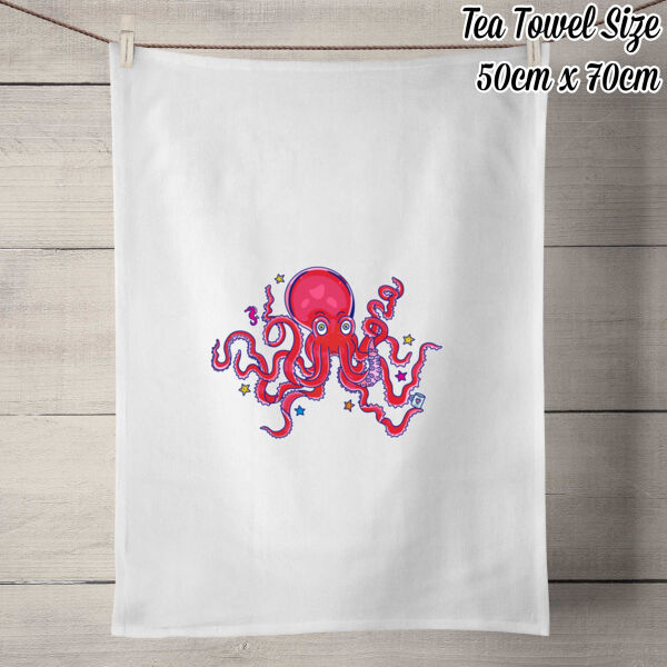 INK-redibly Armed - AS Colour - Staple Crew Tee (Premium) - 100% Linen Tea Towel - Off White Thumbnail