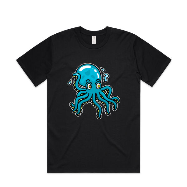 Octo in Blue - AS Colour - Mens Classic Minus Tee Thumbnail