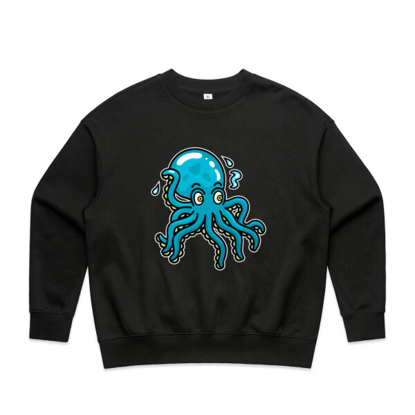 Octo in Blue - AS Colour - Wo's Heavy Crew Thumbnail