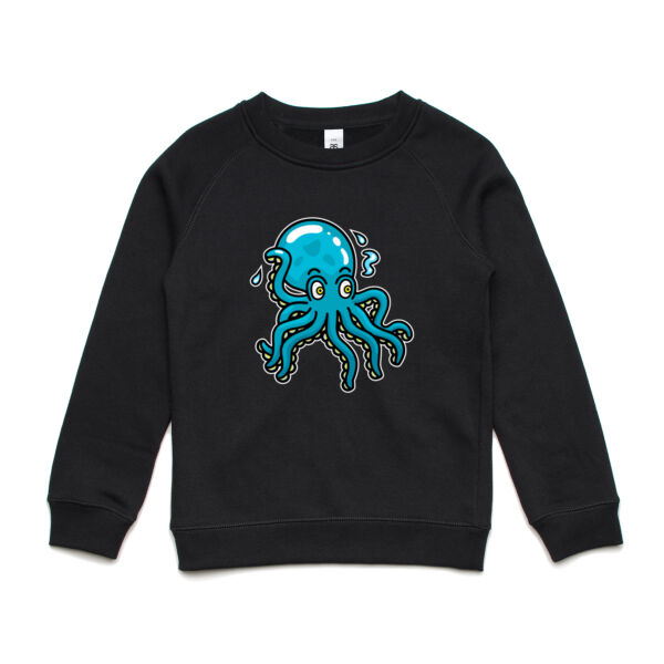 Octo in Blue - AS Colour - Youth Supply Crew Sweatshirt Thumbnail