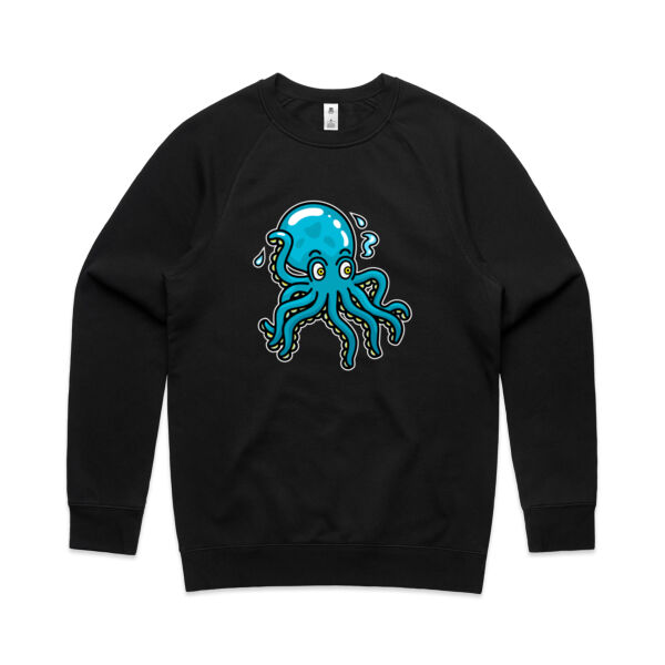 Octo in Blue - AS Colour - Men's Supply Crew Sweatshirt Thumbnail