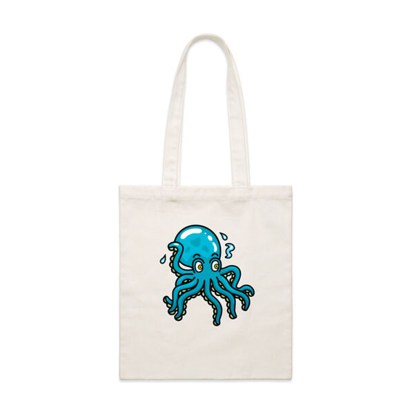 Octo in Blue - AS Colour - Parcel Tote (Smallest) Thumbnail