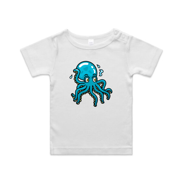 Octo in Blue - AS Colour - Infant Wee Tee Thumbnail