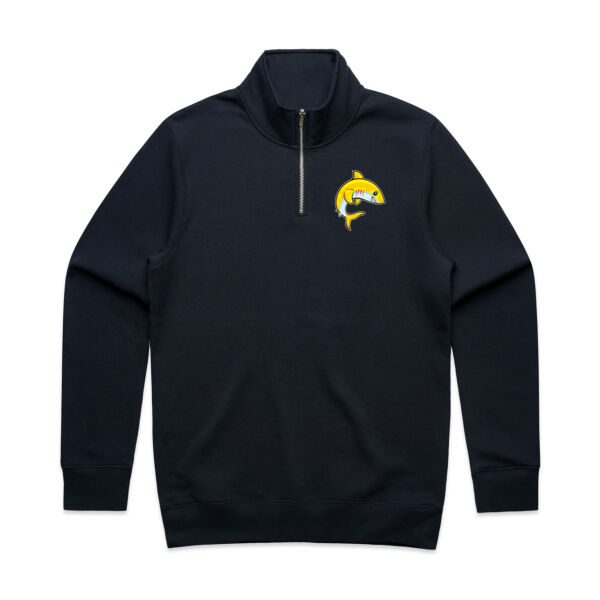 Banana Shark - AS Colour - Mens Stencil Half Zip  Thumbnail