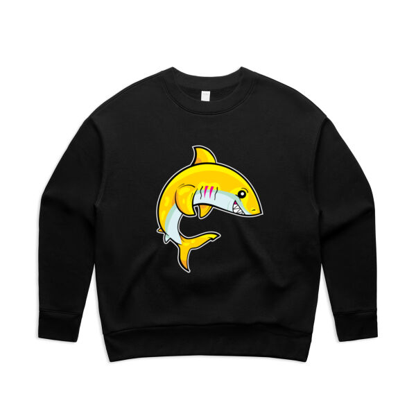 Banana Shark - AS Colour - Women's Relax Crew Thumbnail